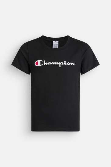 CHAMPION T-Shirt schwarz