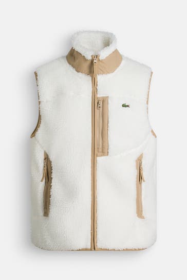 LACOSTE Weste weiß