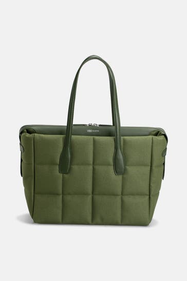 VEE COLLECTIVE Shopper 'Tela' oliv