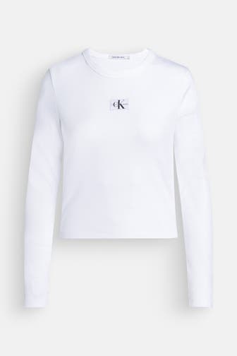 CALVIN KLEIN Longsleeve weiß