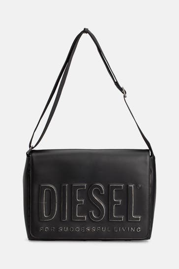 DIESEL Umhängetasche schwarz