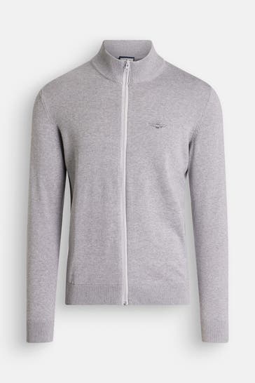 AERONAUTICA MILITARE Strickjacke hellgrau
