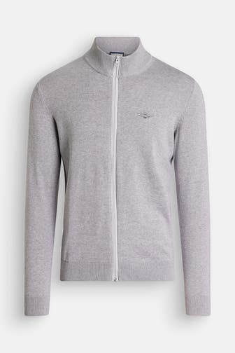AERONAUTICA MILITARE Strickjacke hellgrau