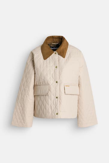 BARBOUR Light-Steppjacke creme