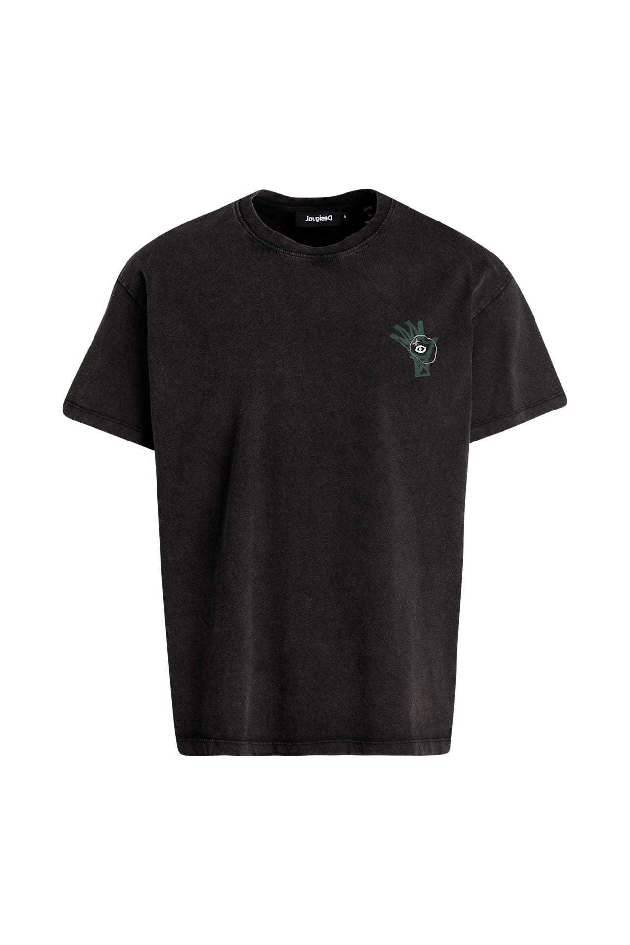 DESIGUAL T-Shirt 'Hanson' schwarz, Bild 1