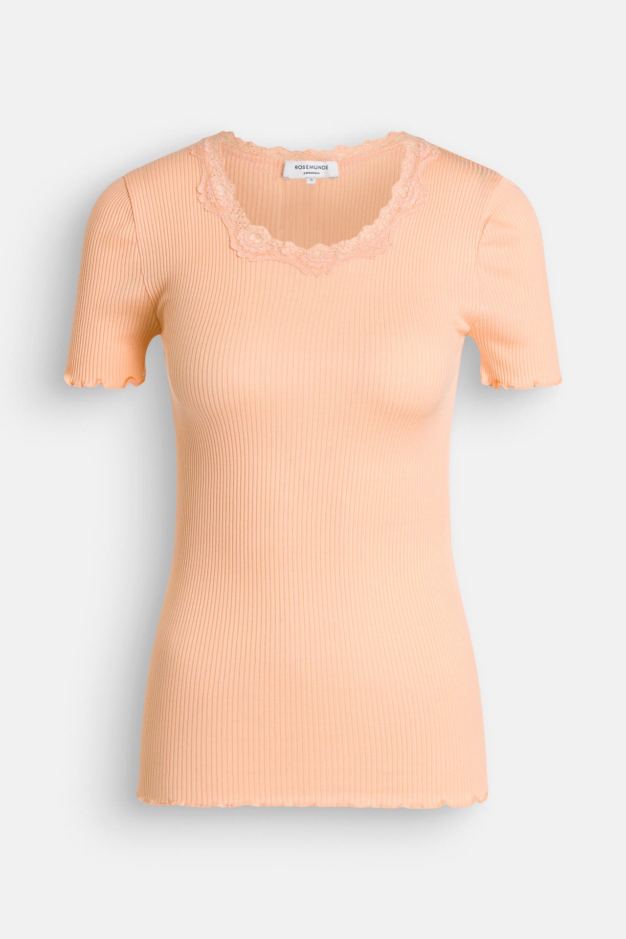 ROSEMUNDE Seidenmix-Shirt 'Beatha' apricot, Bild 1