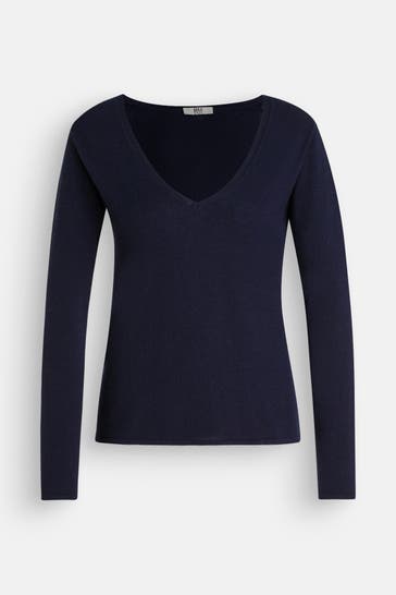 RM BY ROSEMUNDE Strickpullover 'Sofia' navy