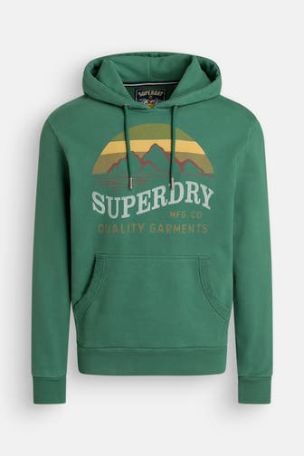 SUPERDRY Hoodie waldgrün