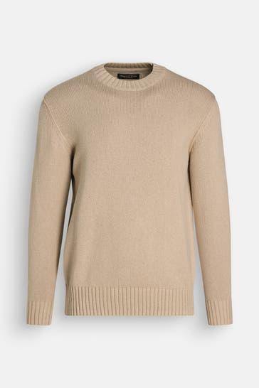 MARC O'POLO Strickpullover sand