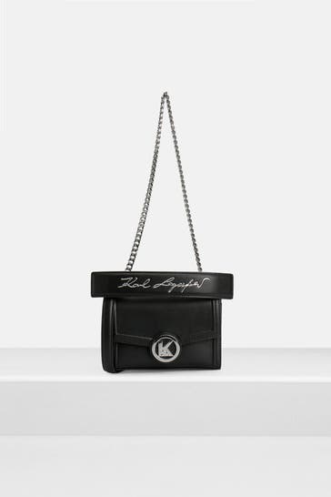 KARL LAGERFELD Umhängetasche schwarz