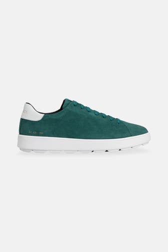 GEOX Ledersneaker 'Spherica Ecub' petrol