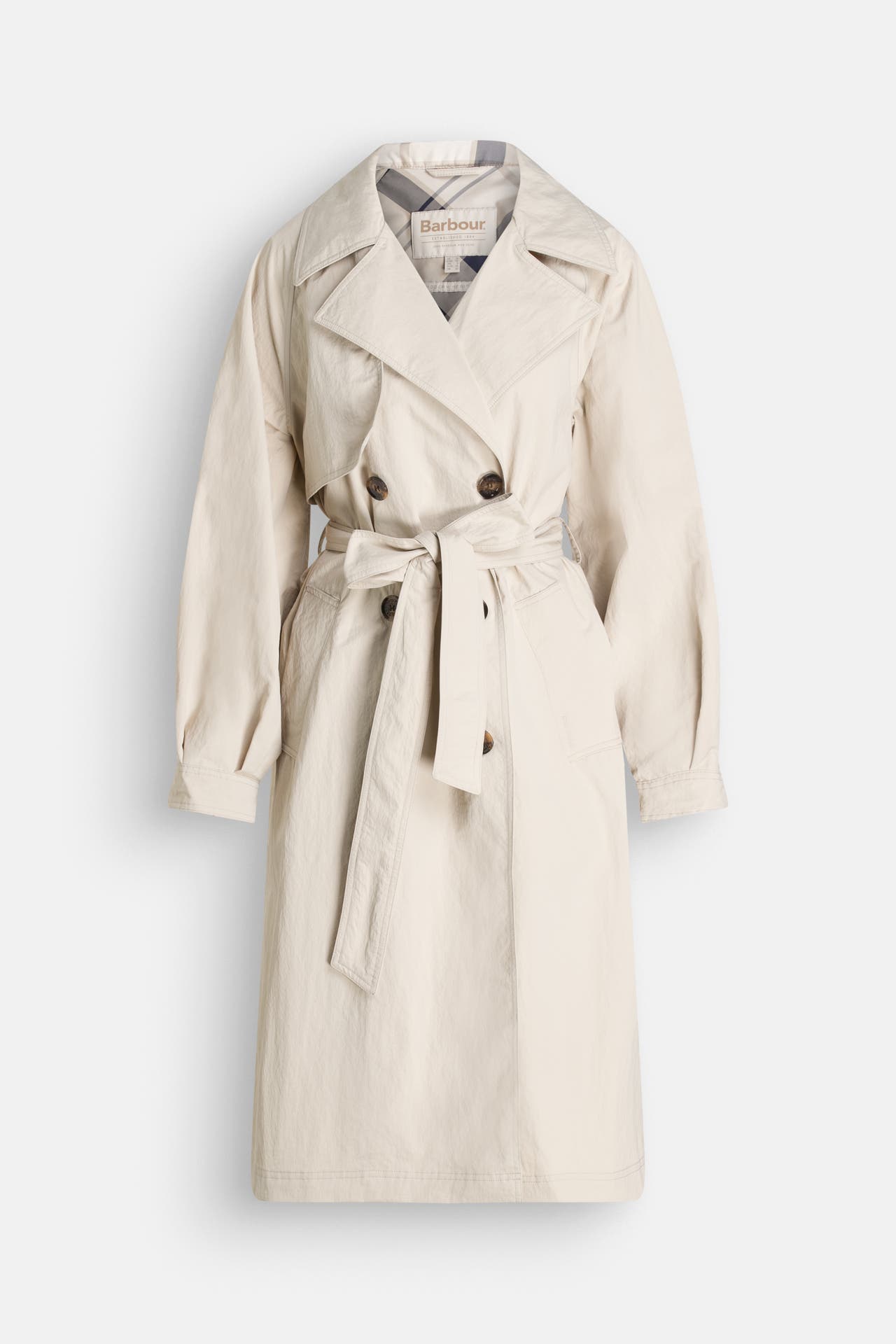 BARBOUR Trenchcoat 'Layla' creme, Bild 1