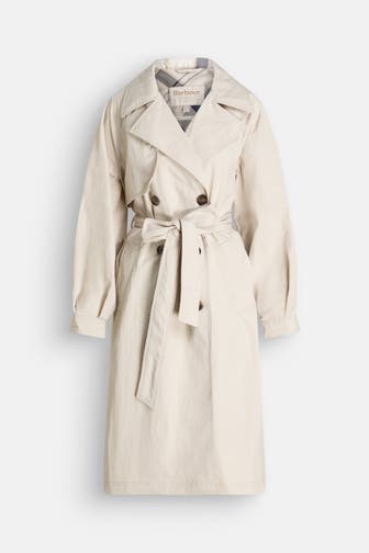 BARBOUR Trenchcoat 'Layla' creme