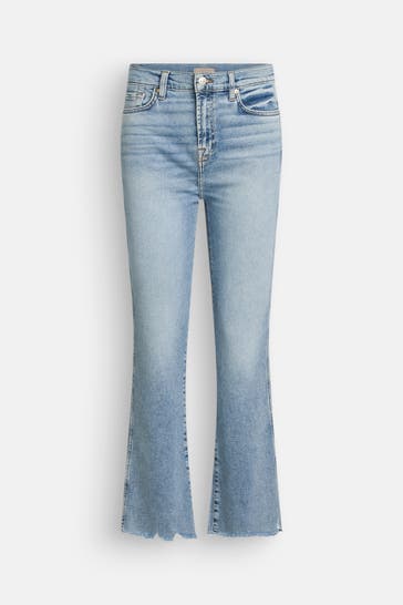 7 FOR ALL MANKIND Jeans blassblau kick flared