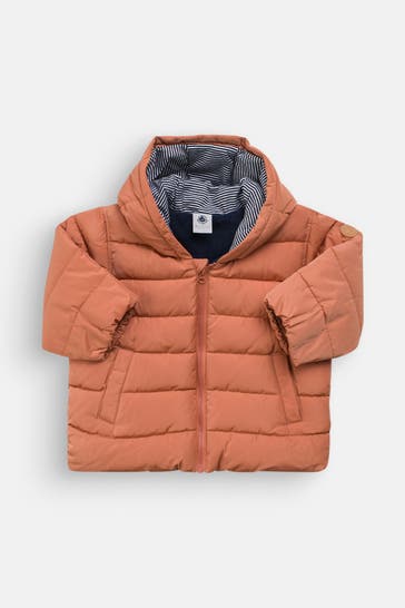 PETIT BATEAU Steppjacke hellbraun