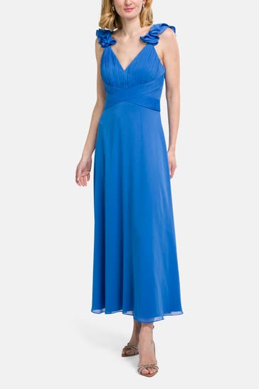 VERA MONT Maxikleid azurblau