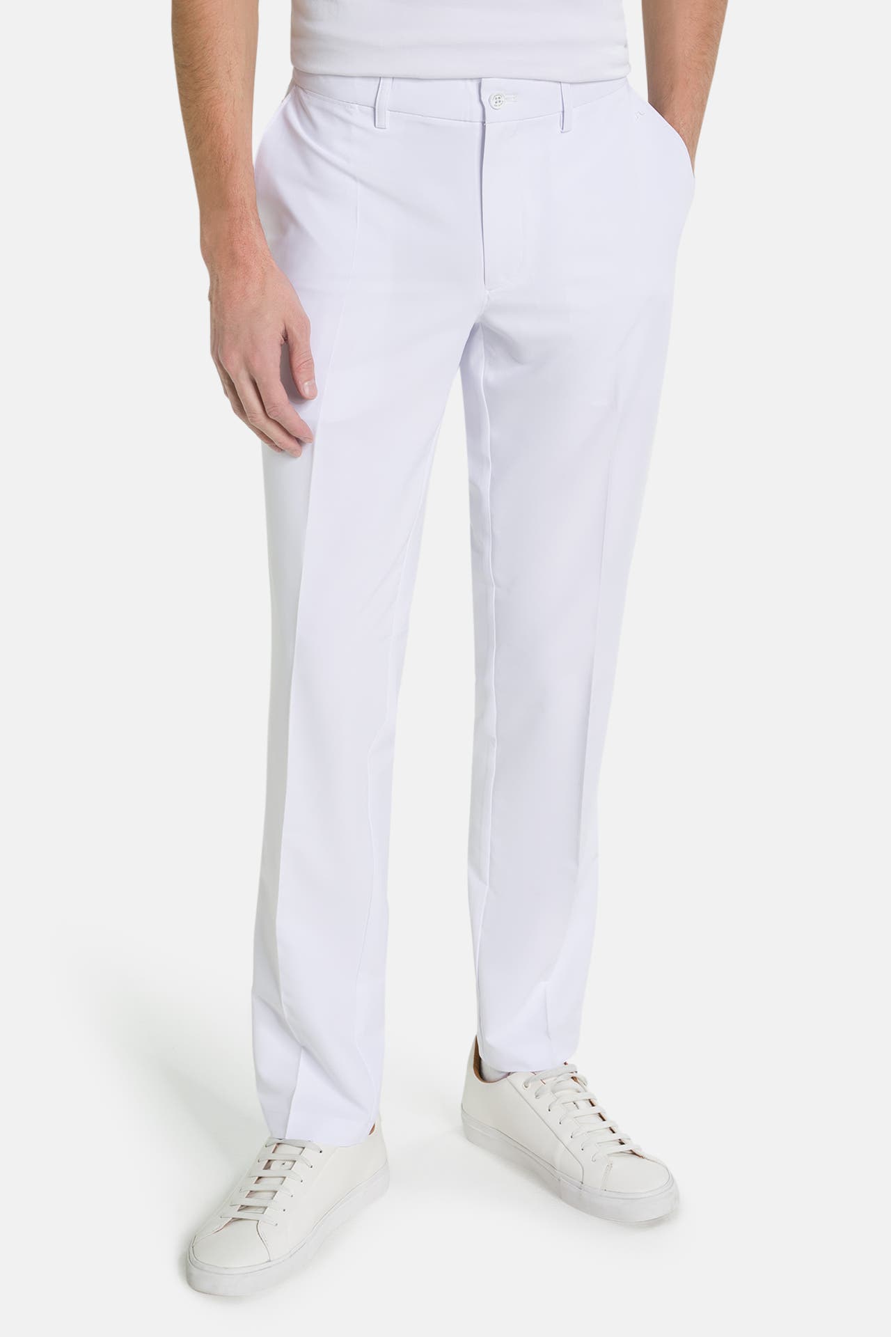 J.LINDEBERG SPORTSWEAR Stoffhose 'Elof' weiß, Bild 1