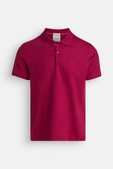 CALVIN KLEIN Polo-Shirt weinrot
