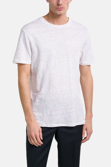 J.LINDEBERG Leinenshirt 'Coma' offwhite