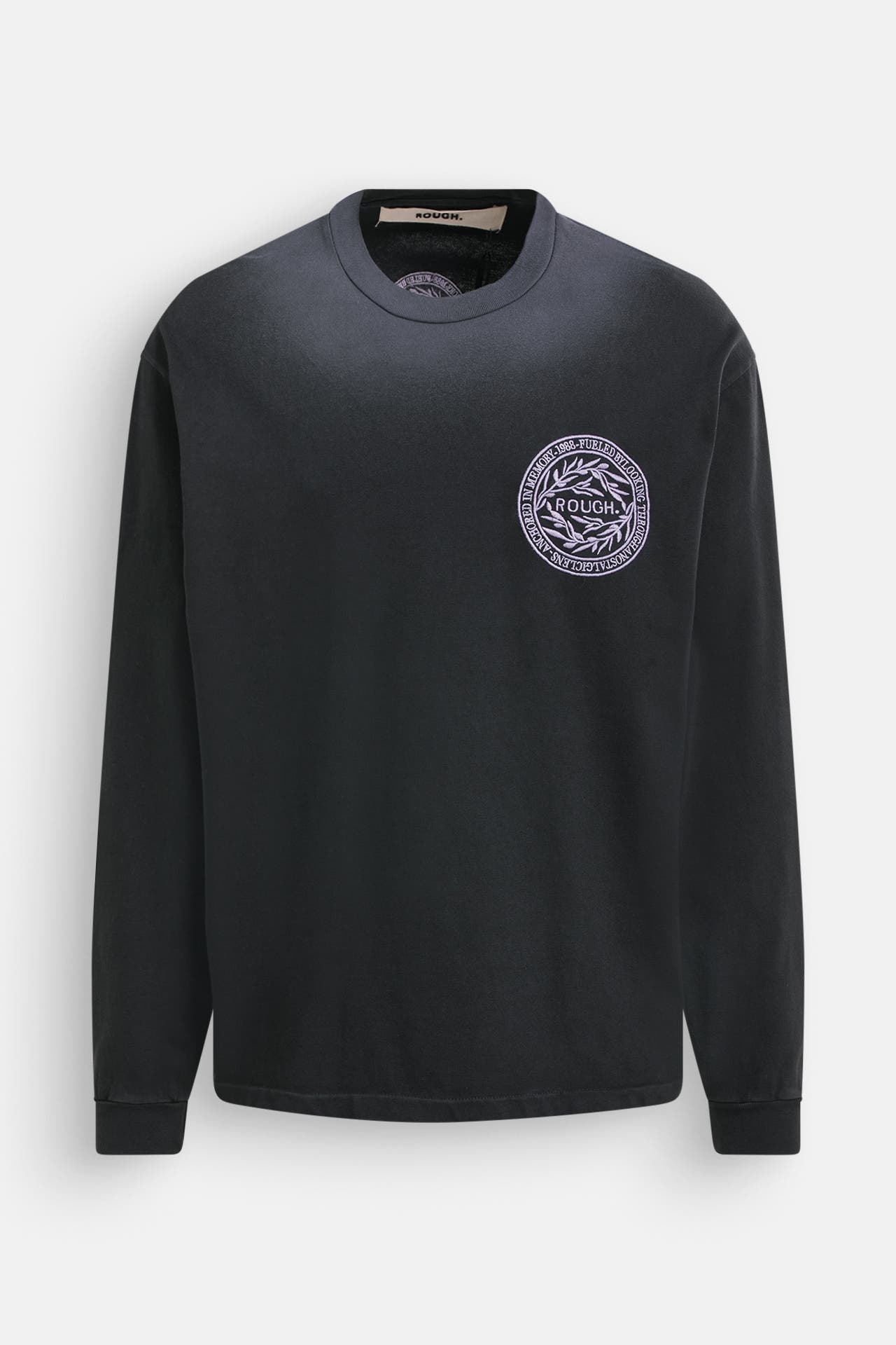 ROUGH. Longsleeve schwarz, Bild 1