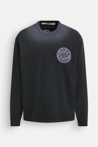 ROUGH. Longsleeve schwarz