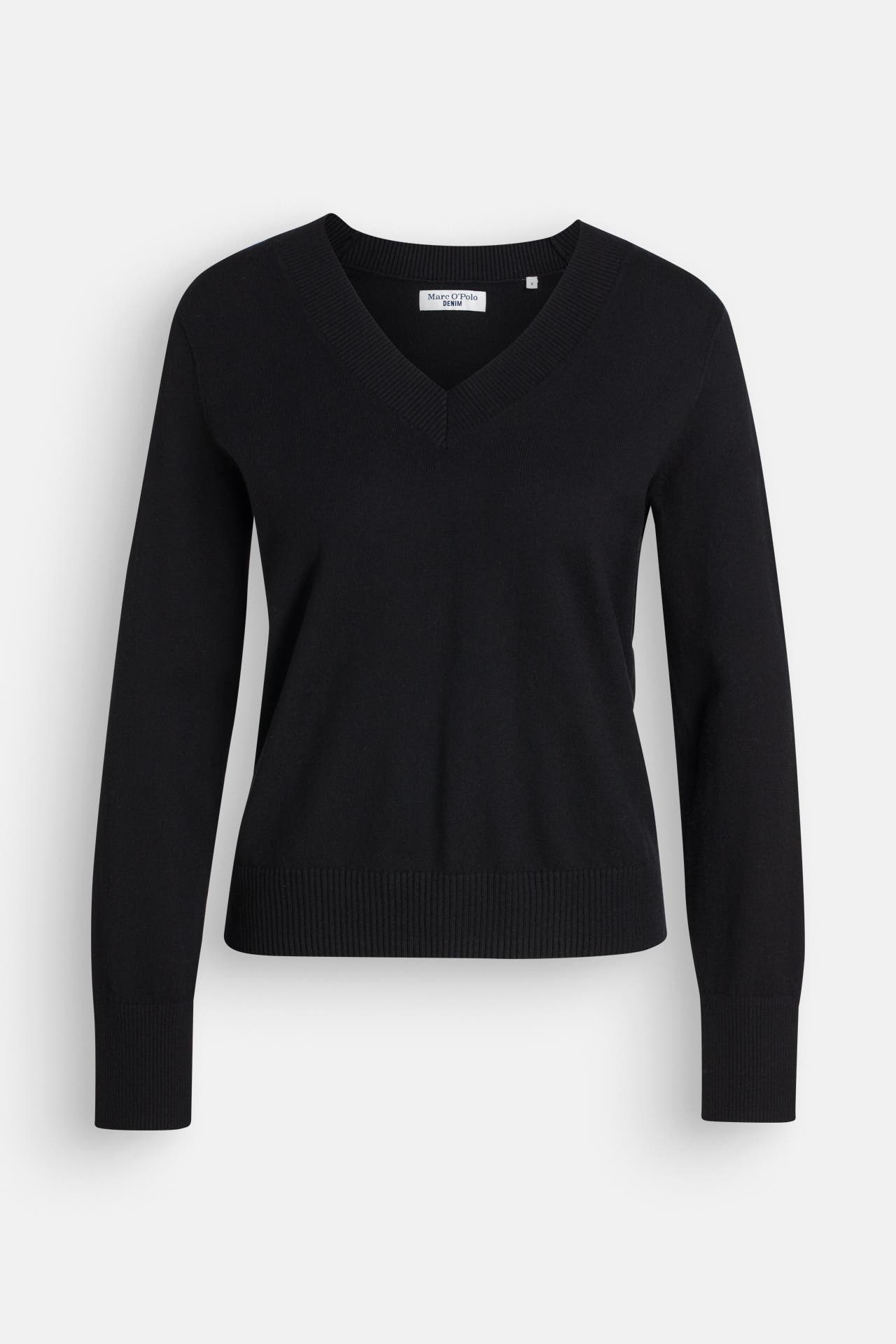 MARC O'POLO DENIM Strickpullover schwarz, Bild 1
