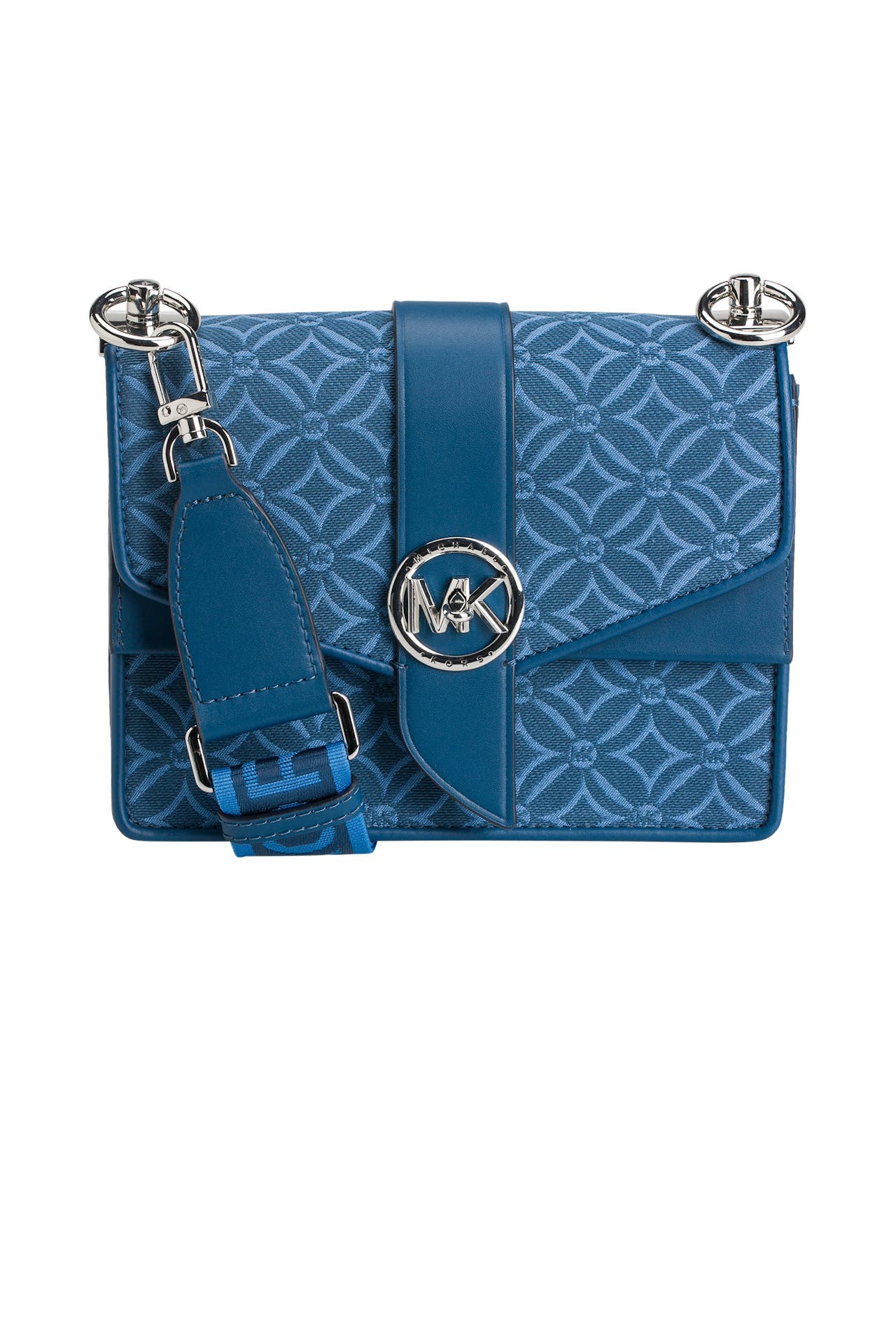 MICHAEL MICHAEL KORS Umhängetasche 'Greenwich' blau gemustert » günstig  online kaufen | Outletcity