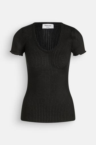 ROSEMUNDE Seidenmix-Shirt 'Belize' schwarz