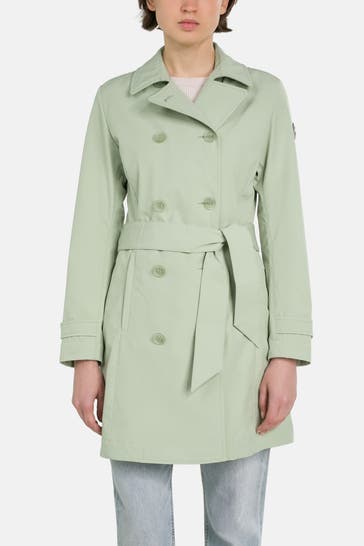 COLMAR Trenchcoat hellgrün