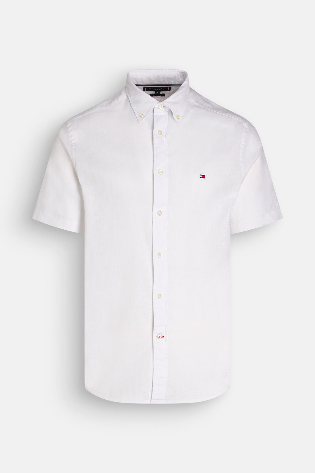 TOMMY HILFIGER Kurzarmhemd weiß, Bild 1