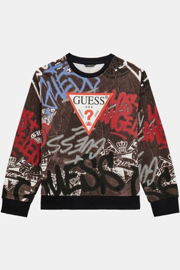 GUESS Sweatshirt 'Active' mehrfarbig