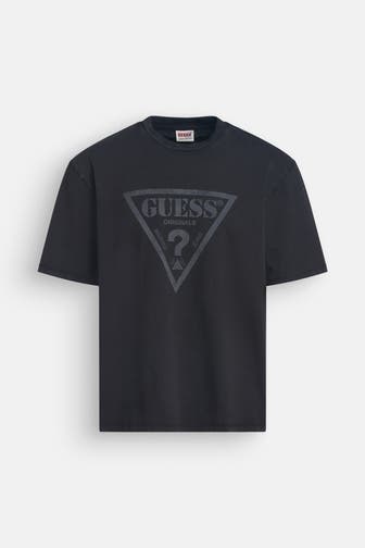 GUESS T-Shirt dunkelgrau unisex