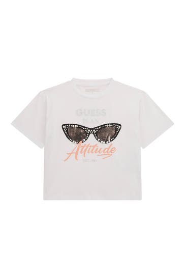 GUESS T-Shirt weiß