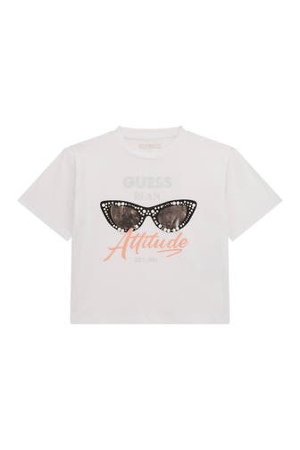 GUESS T-Shirt weiß
