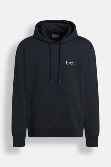 EMPORIO ARMANI - Hoodie nachtblau