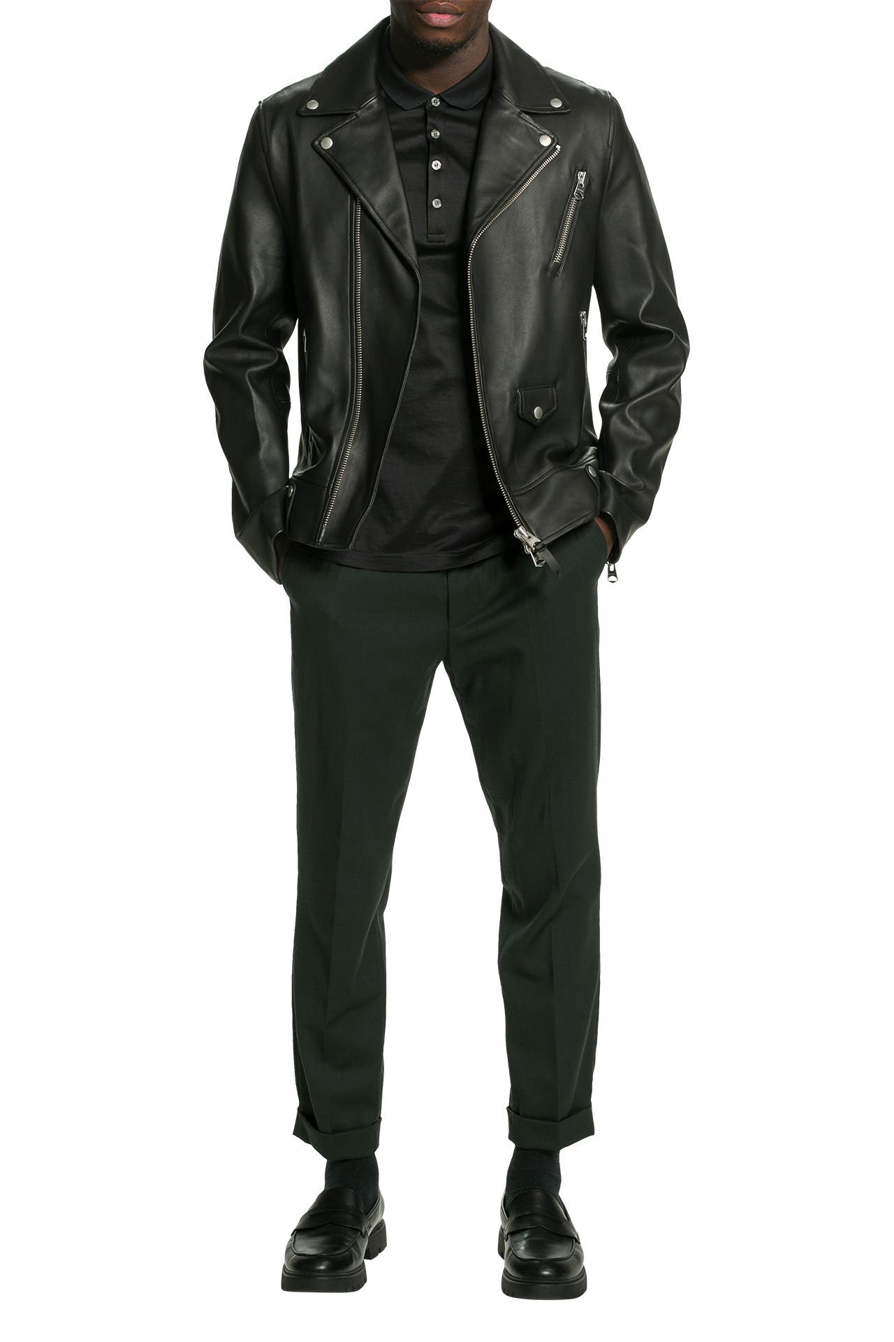 MACKAGE Lederjacke Fenton schwarz gunstig online kaufen Outletcity