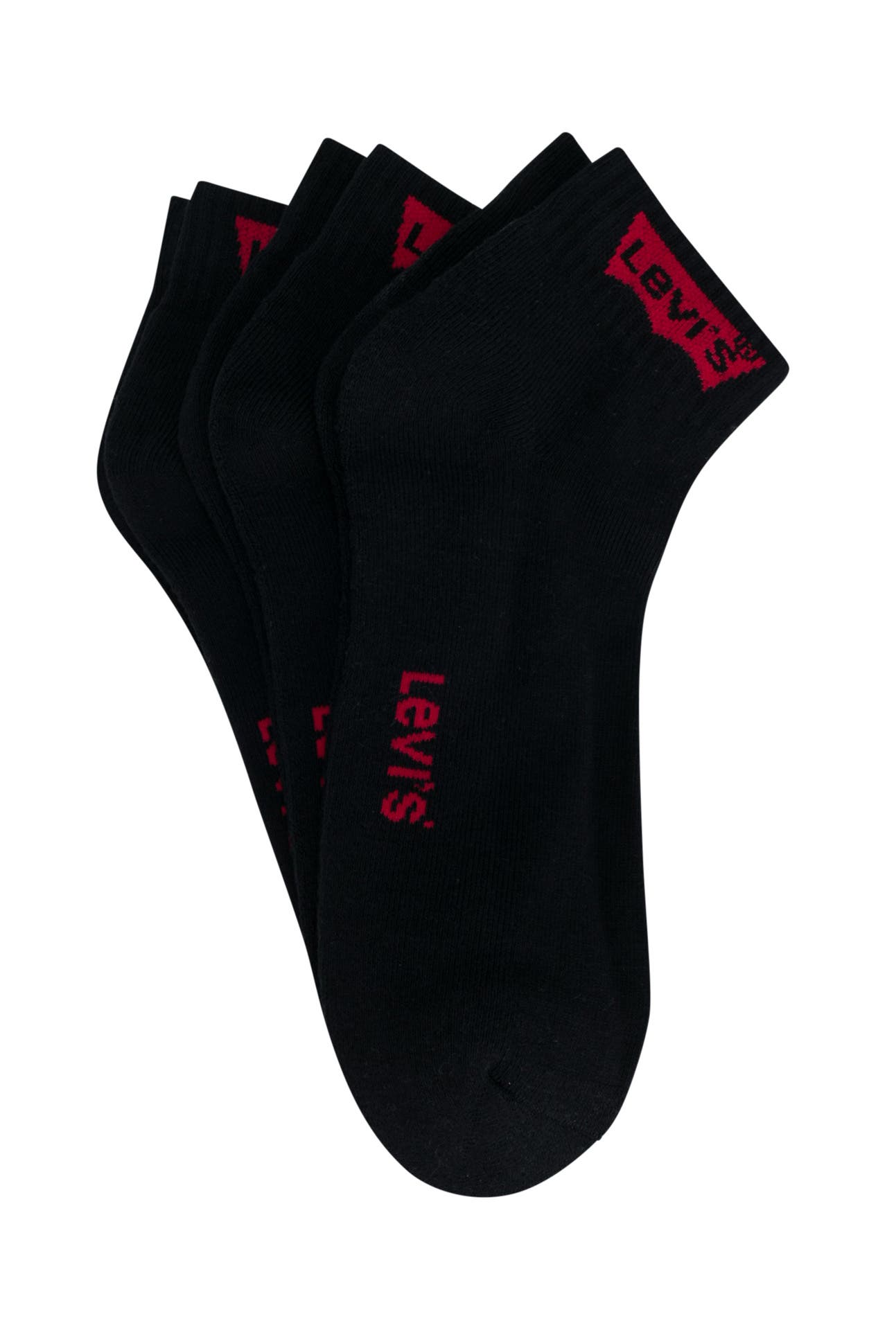 LEVI'S® 3er-Pack Socken schwarz, Bild 1