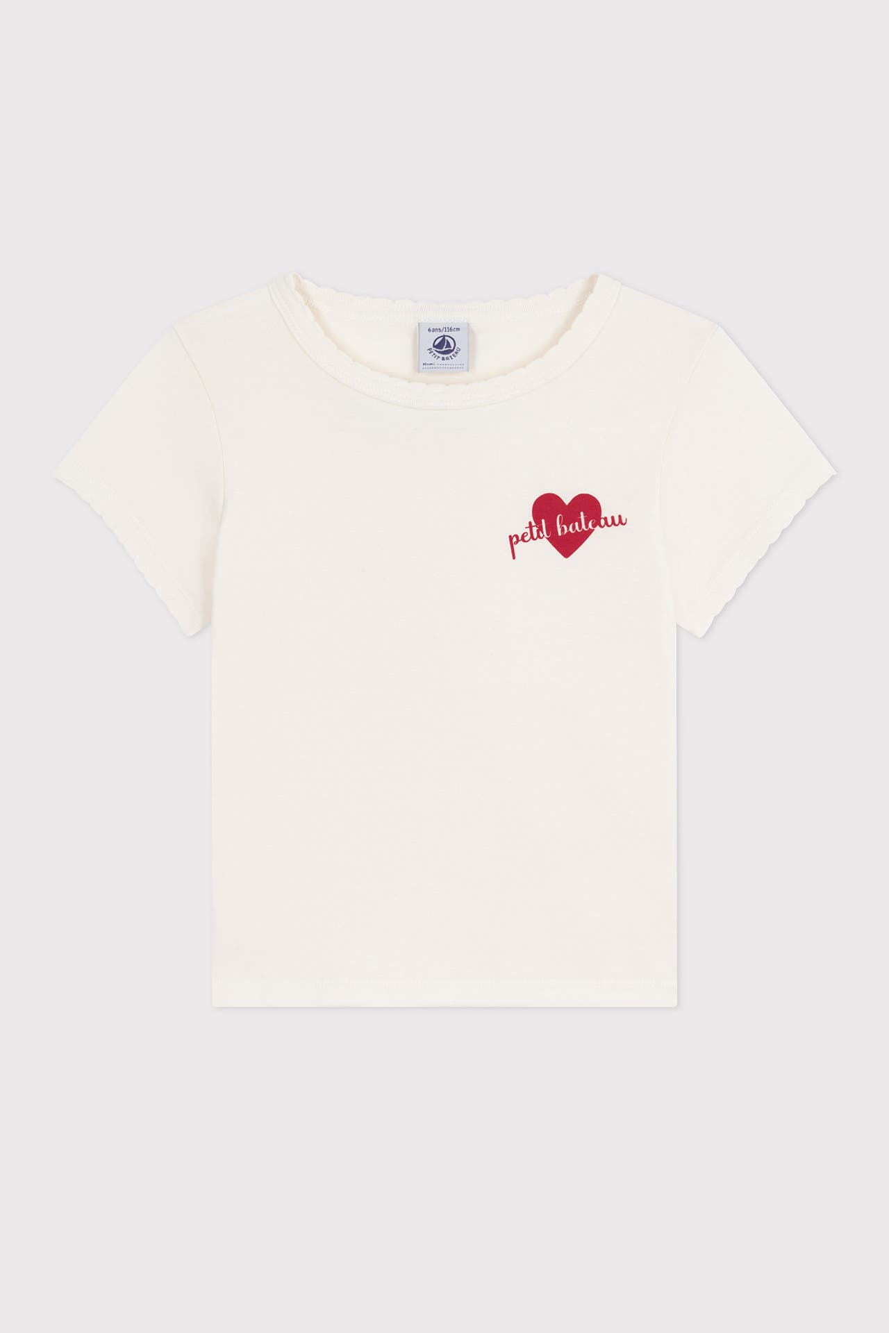 PETIT BATEAU T-Shirt ecru, Bild 1