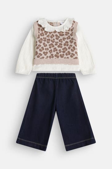 MAYORAL Set: Longsleeve und Stoffhose