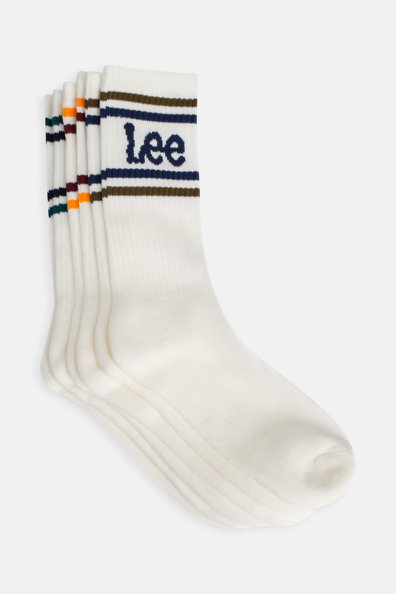 LEE 3er-Pack Socken 'Moir' weiß, Bild 1