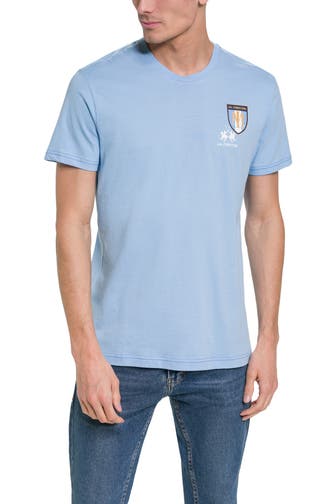 LA MARTINA T-Shirt hellblau