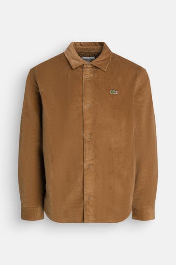 LACOSTE Overshirt camel