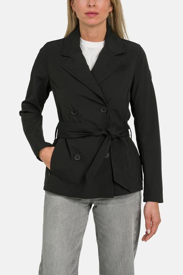 COLMAR Softshell-Trenchcoat schwarz