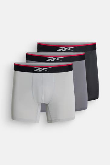 REEBOK 3er-Pack Boxer Trunks mehrfarbig