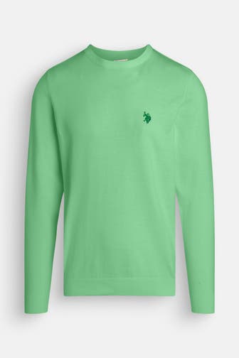 U.S. POLO ASSN. Strickpullover grün