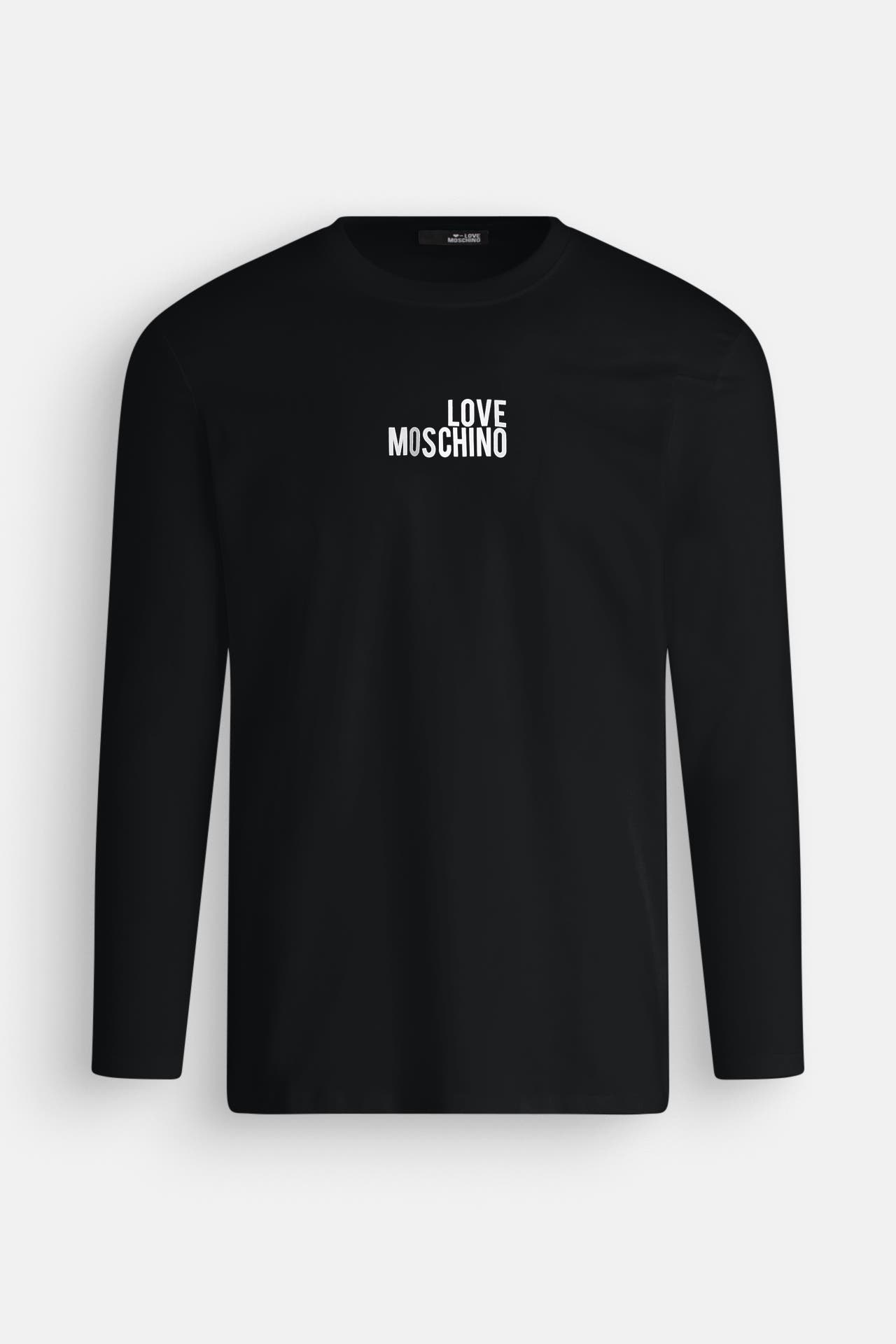 LOVE MOSCHINO Longsleeve schwarz, Bild 1