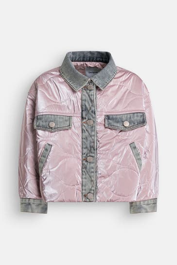 DESIGUAL Light-Steppjacke 'Abigail' roségold