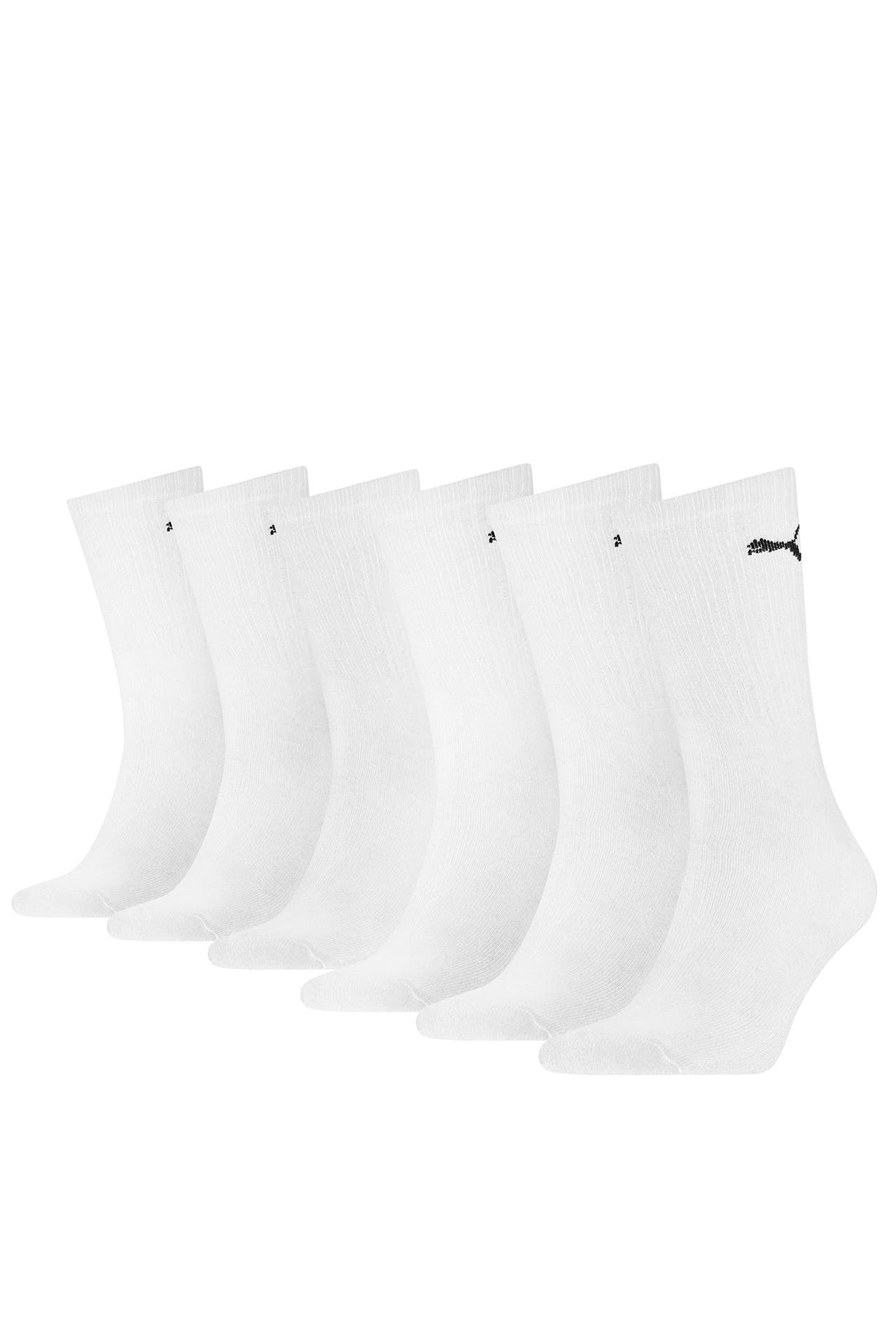 PUMA 6er-Pack Strümpfe unisex weiß, Bild 1
