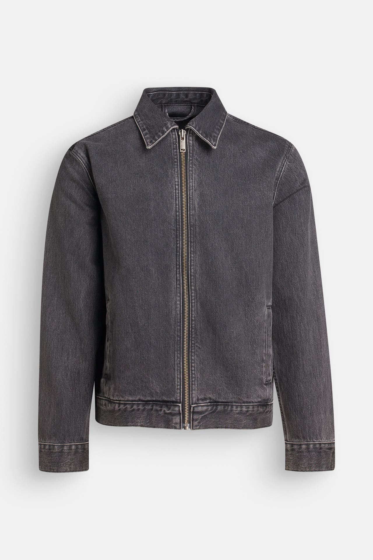 7 FOR ALL MANKIND Jeansjacke 'Harrington' dunkelgrau, Bild 1
