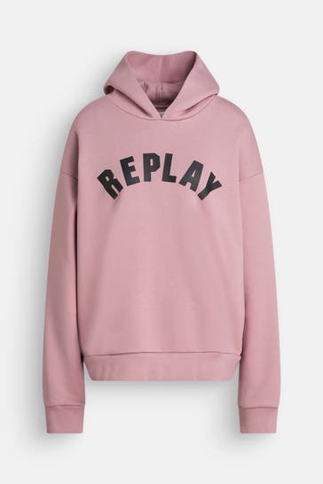REPLAY Hoodie altrosa
